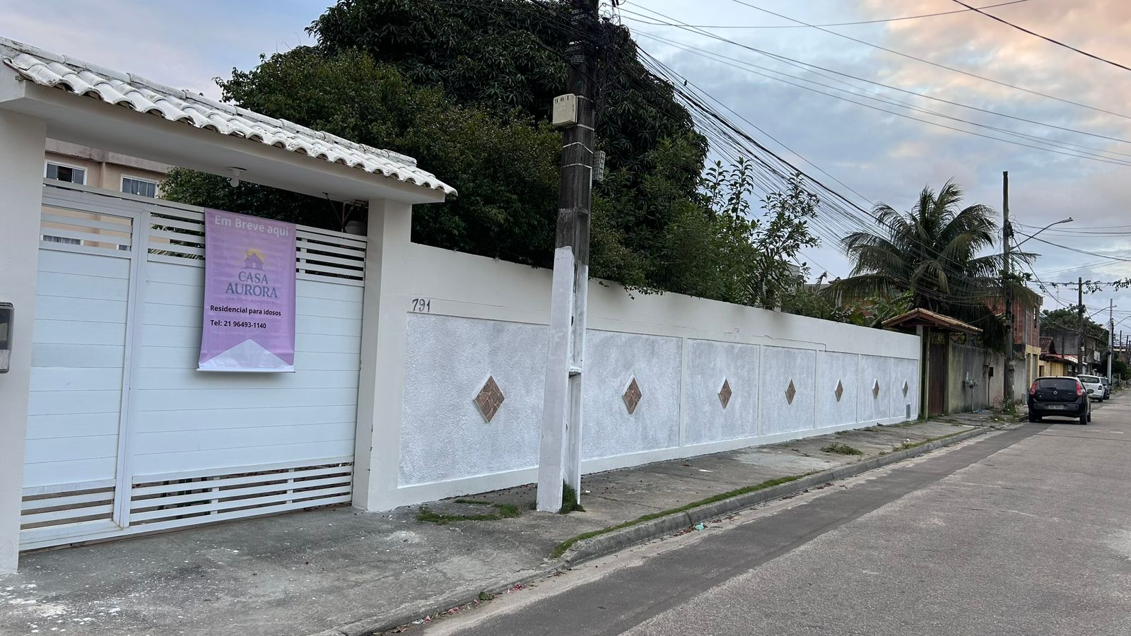 Fachada da Casa Aurora